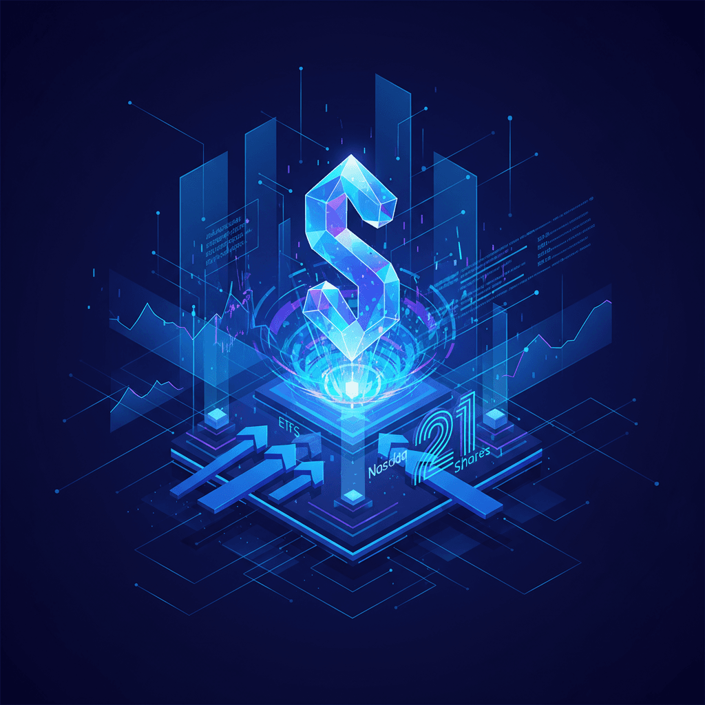 21Shares Lists Third US Spot SUI ETF on Nasdaq as Institutional Race for Altcoin Products Accelerates