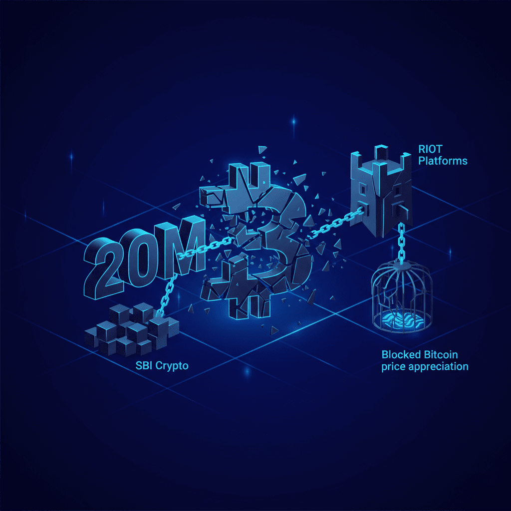 Riot Platforms Pays $20 Million to Settle Bitcoin Mining Dispute With SBI Crypto