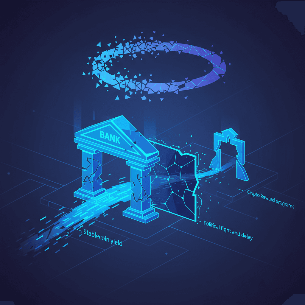 Banks Are Losing the Stablecoin Yield Fight, But the Delay Could Sink a Bigger Bill