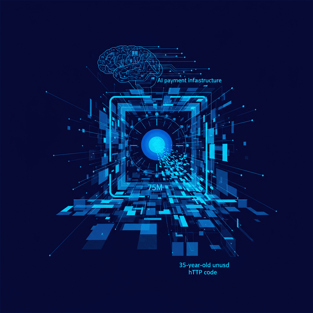 Coinbase's x402 Protocol Logged 75 Million Transactions by December as AI Payment Infrastructure Race Heats Up