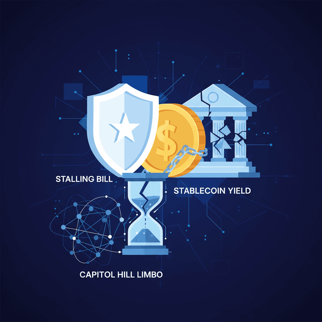 White House Pushes Back on Dimon's Stablecoin Yield Stance as Key Crypto Bill Stalls