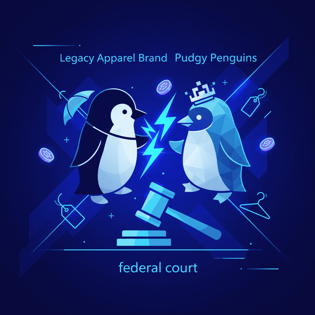 Legacy Apparel Brand Files Federal Trademark Suit Against Pudgy Penguins