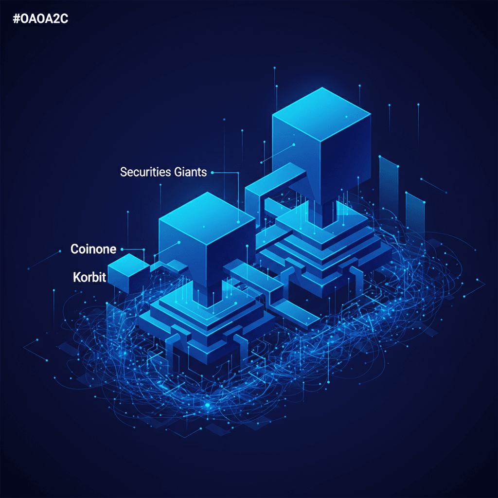 South Korea's Securities Giants Move to Own the Crypto Exchange Layer