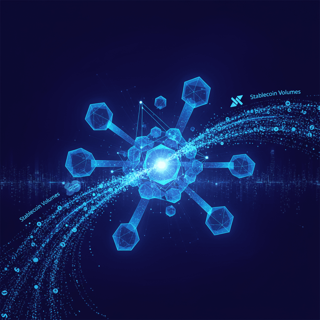 Chainalysis Projects Stablecoin Volumes Could Reach $1.5 Quadrillion by 2035, With Parity Against Visa and Mastercard Possible as Early as 2031