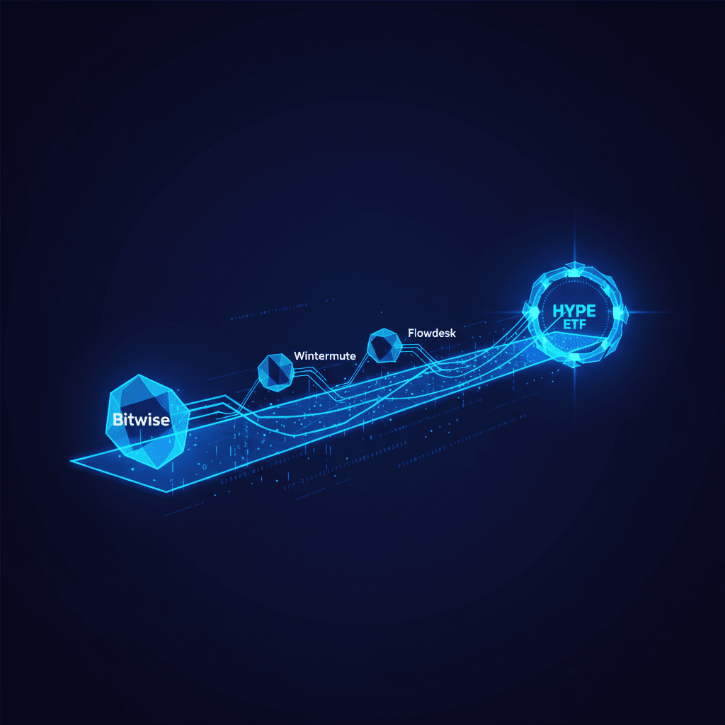 Bitwise Adds Wintermute and Flowdesk to Hyperliquid ETF Filing, Signaling Operational Progress