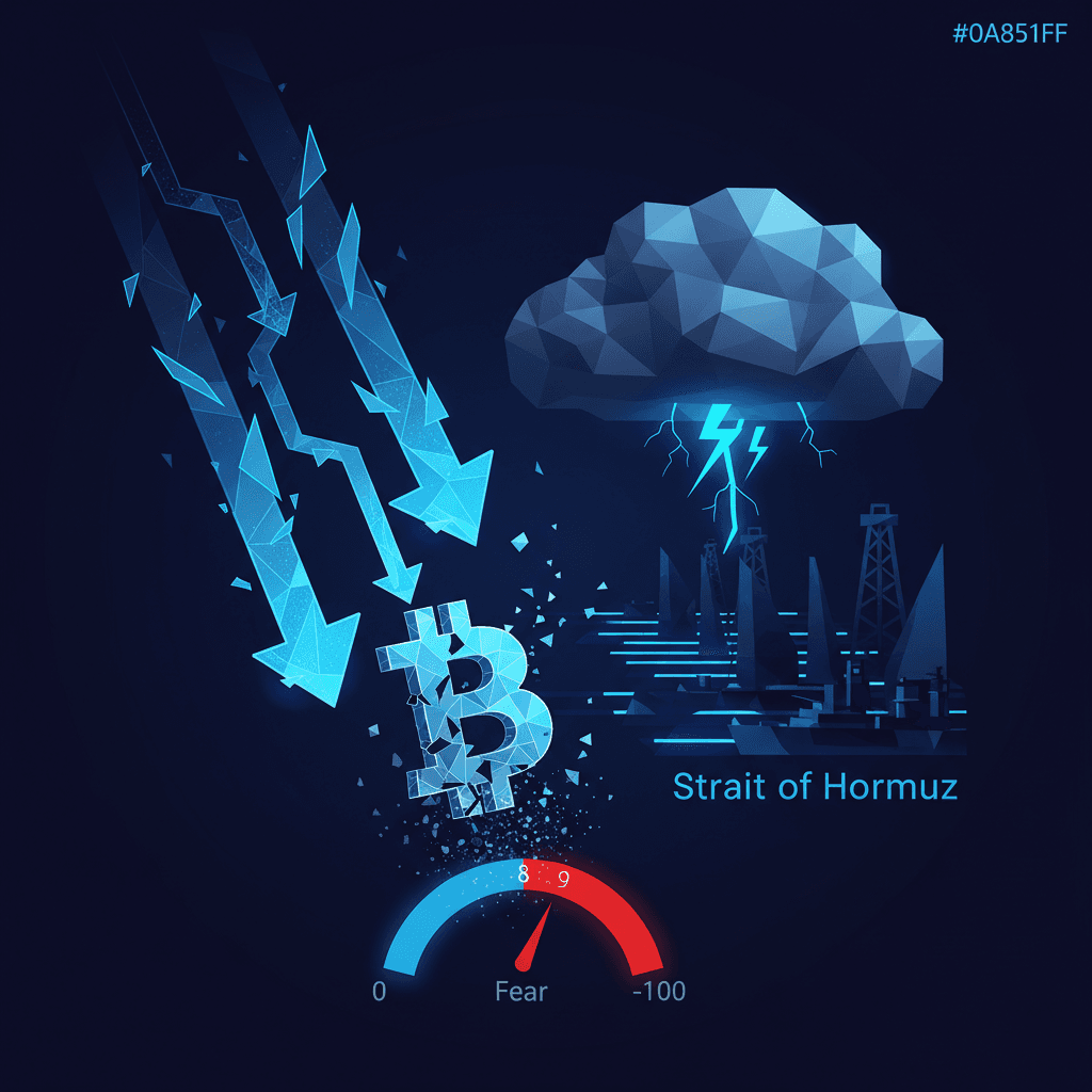 Bitcoin Falls to $71,000 After Trump Orders Strait of Hormuz Blockade