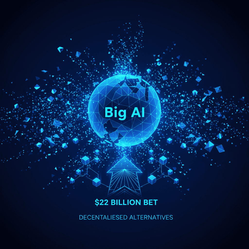 Distrust in Big AI Is Fuelling a $22 Billion Bet on Decentralised Alternatives