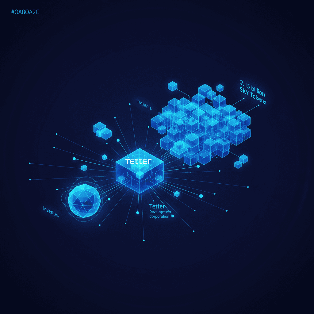 Tether Joins $134M Investment Round as Former Pharma Company Bets Its Balance Sheet on SKY Tokens