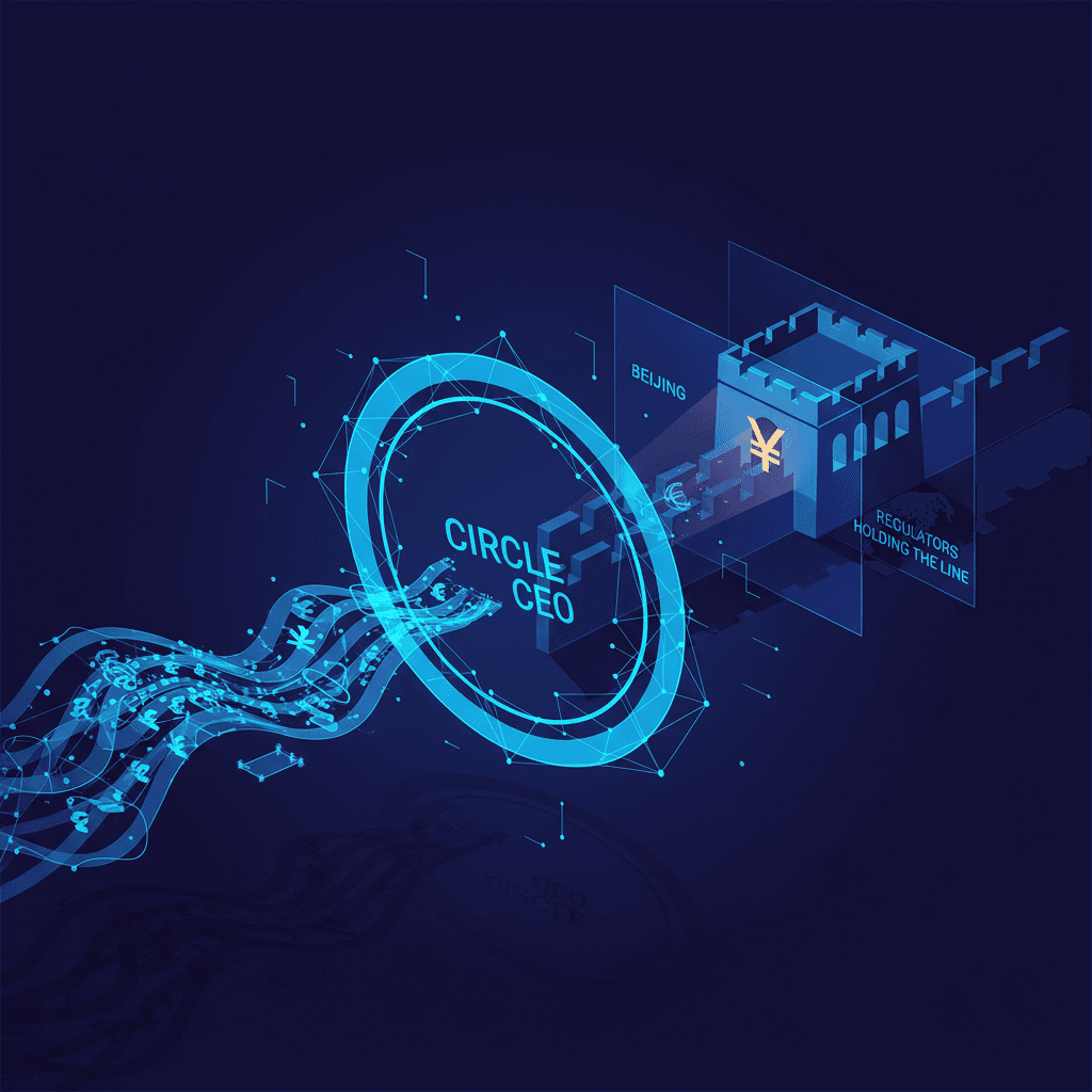 Circle CEO Sees Yuan Stablecoin Potential as Beijing Holds the Line